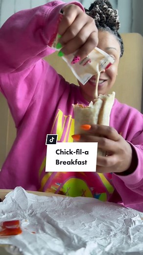Chick-fil-A Breakfast Burrito Delight