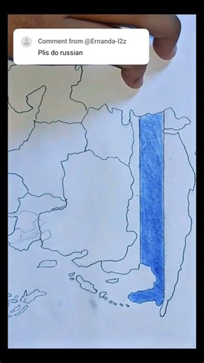 Draw The World's Map : Russia🇷🇺 - Part 38 #drawing #map #russia #world #shorts #tutorial