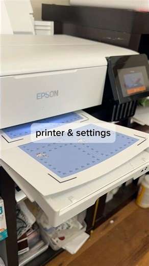 my printer and printer settings! @epsonamerica #smallbusiness