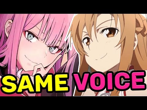 Zero Two Japanese Voice Actor In Anime Roles [Haruka Tomatsu] Asuna Sao Kyouko Hori Horimiya