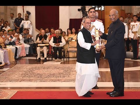 President Kovind presents Bharat Ratna at Rashtrapati Bhavan