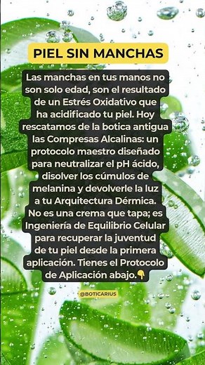 "MANCHAS EN LAS MANOS" 🖐️¡Protocolo para Borrar las Manchas de tu Piel!