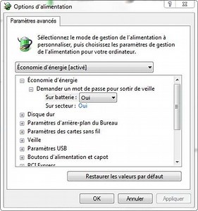 Windows 7 : améliorer l'autonomie batterie pour surfer plus longtemps