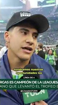 AN IDOL IN SEATTLE! Obed Vargas speaks after beating Messi and company in the Leagues Cup.