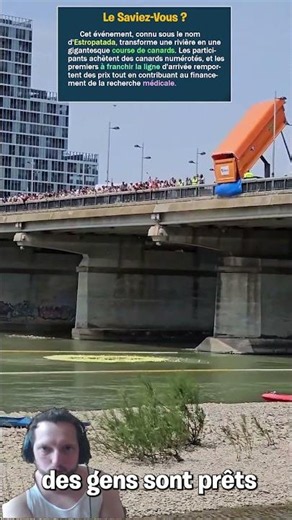Pourquoi un camion déverse-t-il des centaines de canards jaunes dans une rivière ?