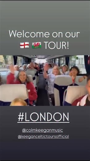 5.5K views · 326 reactions |  KEEGAN CELTIC TOURS: DAY 1  We’re back on a Keegan Celtic Tours, and our first bus tour of England & Wales!!!  What a day.  What a group… We’ll try and bring you all along with us virtually on our Bus Tour of England & Wales ‘25   @lauradurrantcello  @keeganceltictoursofficial | Colm Keegan | Facebook