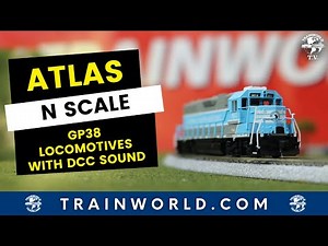 Atlas N Scale GP38 Locomotives