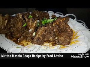 Mutton Chops Recipe By | Food Advice