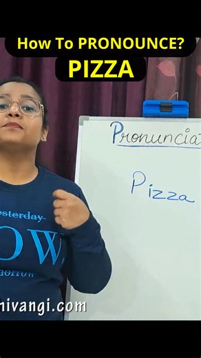 How To Pronounce PIZZA Correctly? | Speak English with Shivangi