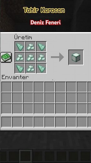 Minecraft Deniz Feneri Nasıl Yapılır