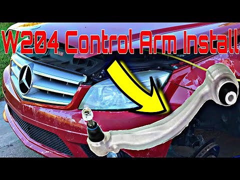 How To Replace Mercedes C300 W204 Suspension Control Arm