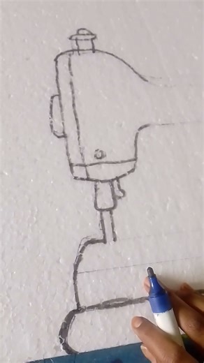 thermocol sewing machine 🧵🪡