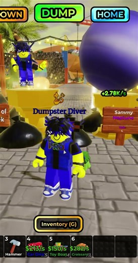 I got the BEST find of the week in DUMP!!! #roblox #dump