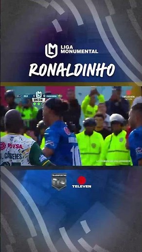 GOAL BY RONALDINHO! 🤩🔥 #LigaMonumentalXTeleven #shorts