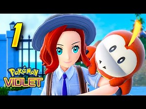Pokemon Violet - Gameplay Walkthrough Part 1 - Intro