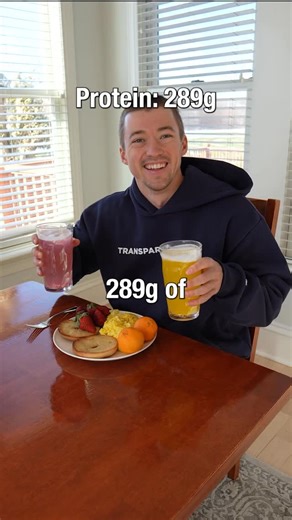 Noah Anderson on Instagram: "How I hit 250g of protein a day during 75 Hard @transparentlabs makes it easy to keep my protein clean and consistent. Use code “NOAH” or hit the link in my bio for 10% off. #TransparentLabs #SponsoredAthlete #protein #75hard #eatinaday"