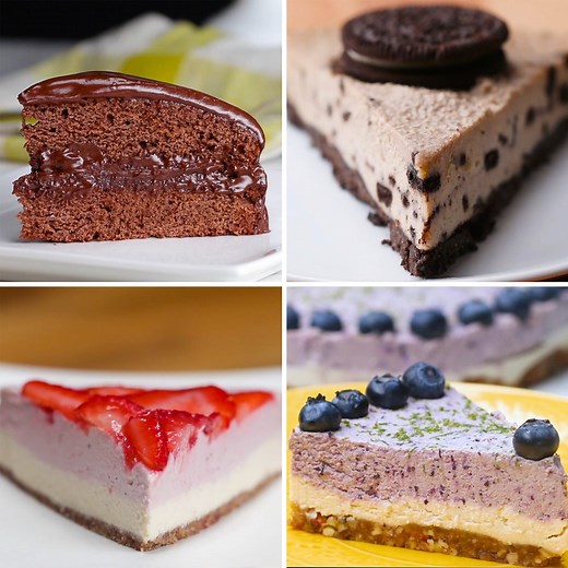 569K views · 3.9K reactions | Indulge in these rich vegan cakes at your own risk! Recipes: https://tasty.co/compilation/vegan-cake-4-ways | Tasty | Facebook