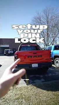 Setup Pin Lock to Deter Theft - TaZer #automotive #mopar #ramtrx #autotheft #theftprevention