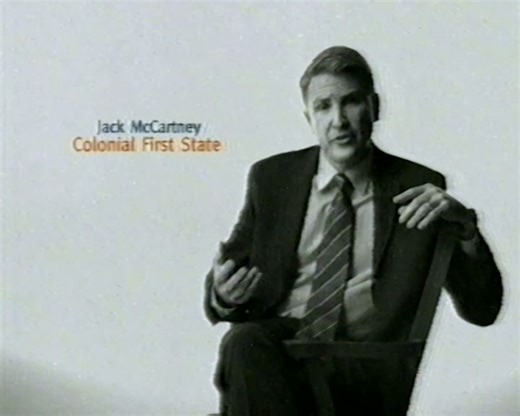 2003 commercial for Colonial First State