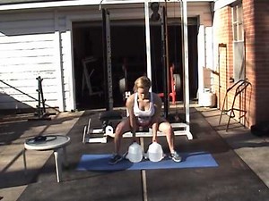 The Water Jug Workout Lower Body and Core
