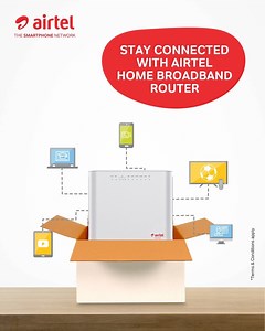 Make the most of the internet. Get the Airtel Home Broadband Router delivered at your doorsteps. Call 248 2710049 or 248 2780952 to order now. | Airtel Seychelles