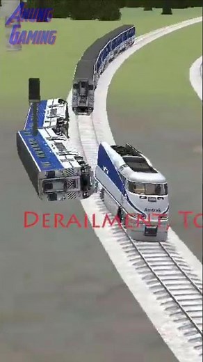 Amtrak Train Derailment - Train Sim
