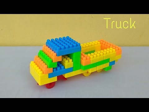 How to make a Truck with Building Blocks/Building Blocks for Kids/Truck/Blocks Truck/Blocks Games/