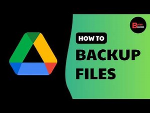 How to Backup your Files on Google Drive