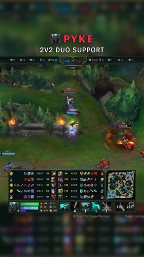 Pyke + Zeri 2v2 DUO SUPPORT | NA Master Patch 26.17 #shorts