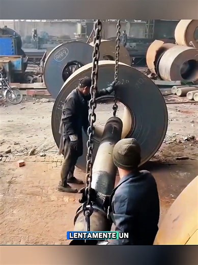 fabricación de tubos de hierro #viralvideo #fyp | metal tube video