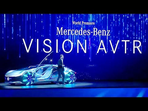 Mercedes VISION AVTR: FULL Future Car Reveal (with James Cameron) | CES 2020