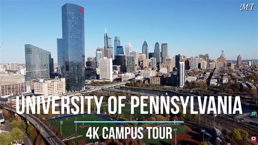 鲍鱼之肆宾夕法尼亚大学 University of Pennsylvania UPenn 4K Campus Drone Tour