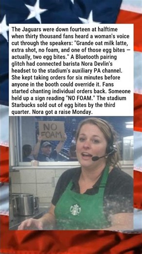 COFFEE ORDER ACCIDENTALLY BROADCAST OVER ENTIRE STADIUM PA SYSTEM ☕📢😂