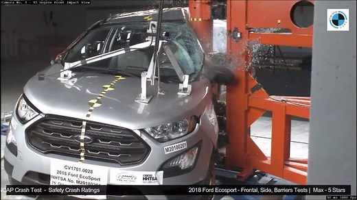 2.7K views · 29 reactions | Ford Ecosport SUV Side Crash Test & Rating | An Expert Ride | An Expert Ride | Facebook