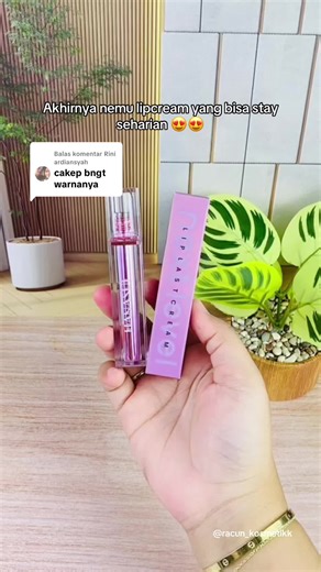 Membalas @Rini ardiansyah HANASUI Next Level Liplast Cream Warnanya Cantik” sudah Awet Tahan Lama 🥰✅‼️✨ #lipstikviral #lipstiktahanlama #lipstikantiair #hanasuilipcream #hanasuinextlevel