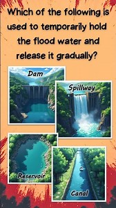 What controls flood? Dam, Spillway, Canal or Reservoir? Let's find out!