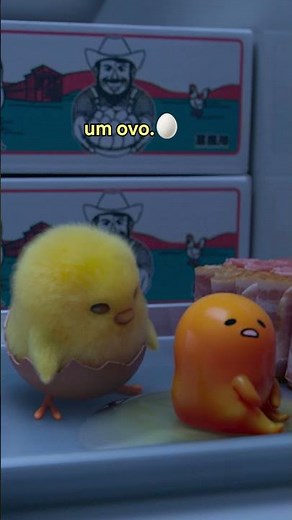Gudetama e sua amiga pintinho sendo fofos 🐣 🍳 | Netflix Brasil #gudetama #animação