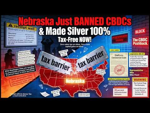 BREAKING: Another State Bans CBDCs & Makes Silver Tax-Free! (Get Ready)