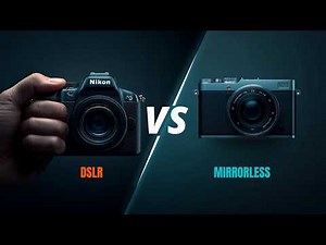 DSLR vs Mirrorless: The Ultimate Camera Battle Explained