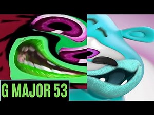 G Major 53 Effect Gummy bear Klasky Csupo Pinkfong SpongeBob Cocomelon Among Us Peppa Pewdiepie