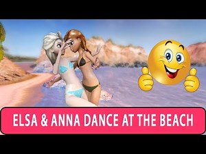 MMD-Elsa and Anna Dancing at the beach😜👁🌞