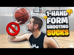 ALERT: Why 1 Hand Form Shooting SUCKS | Basketball Shooting Tips