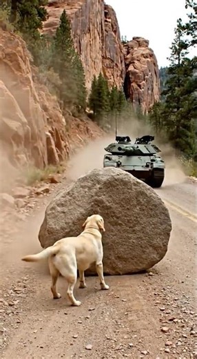 Hero Labrador Saved the Soldier in a Tank #herodog #retriever #animalrescue