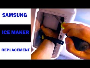 Samsung Ice Maker Replacement. Samsung Dryer Moisture Sensor Replacement. Appliance Repair Vlog.