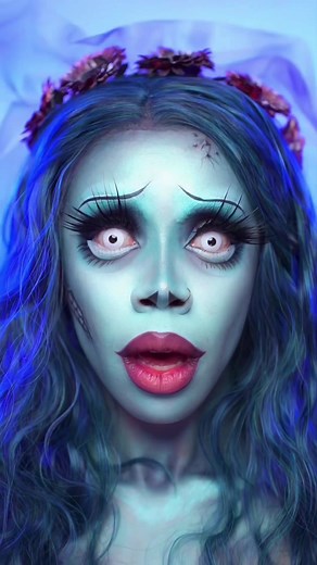 Corpse Bride Makeup Transformation Tutorial
