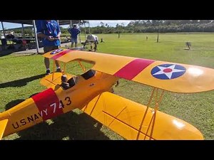 CYModel's 30% Scale Boeing - Stearman PT-17 successfully tested and approved with UMS 5R/260 engine.