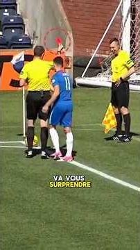 The referee received a red card #frenchteam #francefootball #dembele #mbappe