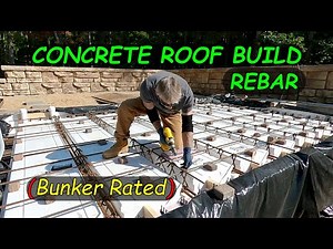 ICF Root Cellar BUNKER Build - Rebar Placement BuilDeck ICFs - Day 52-53 _ Storm Shelter Build