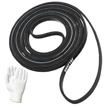 PartsBroz Wed8000bw0 Wed8200yw0 Wed8200yw1 Drum Belt Whirlpool Dryer Replacement