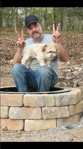 I Built a Backyard Fire Pit - Then THIS Happened